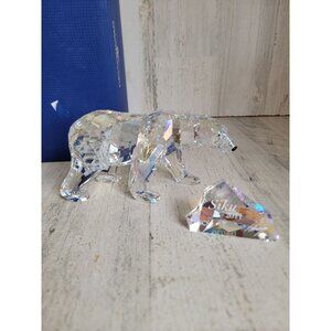 Swarovski Siku Polar bear 1053154 crystal home decor figure